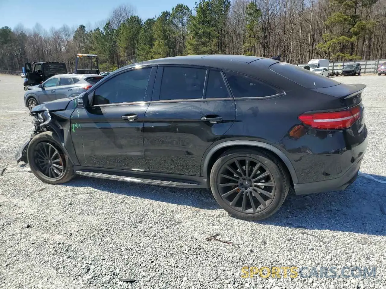 2 fotografías del automóvil dañado 4JGED6EB5KA137189 MERCEDES-BENZ GLE-CLASS 2019