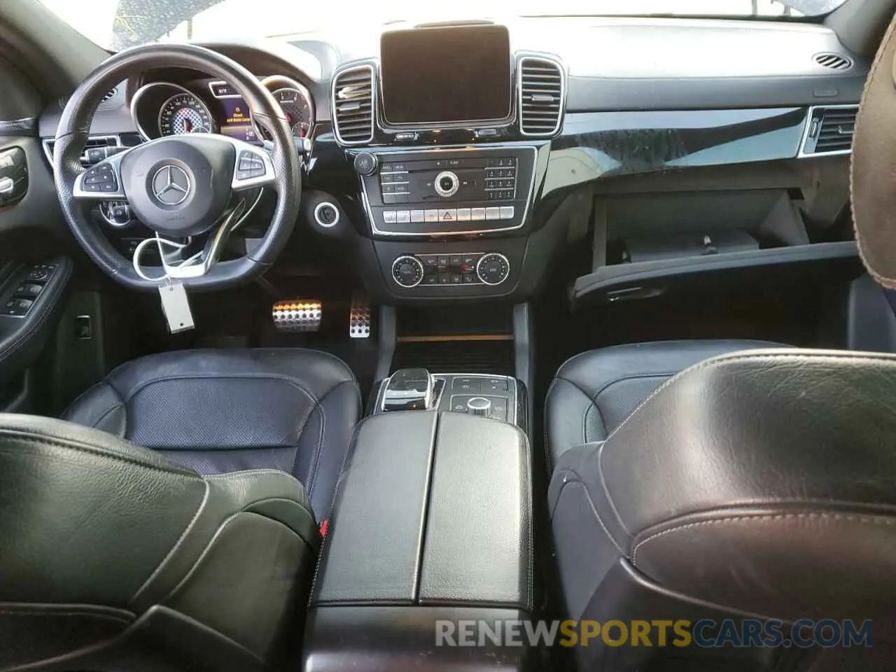 8 fotografías del automóvil dañado 4JGED6EB6KA137296 MERCEDES-BENZ GLE-CLASS 2019