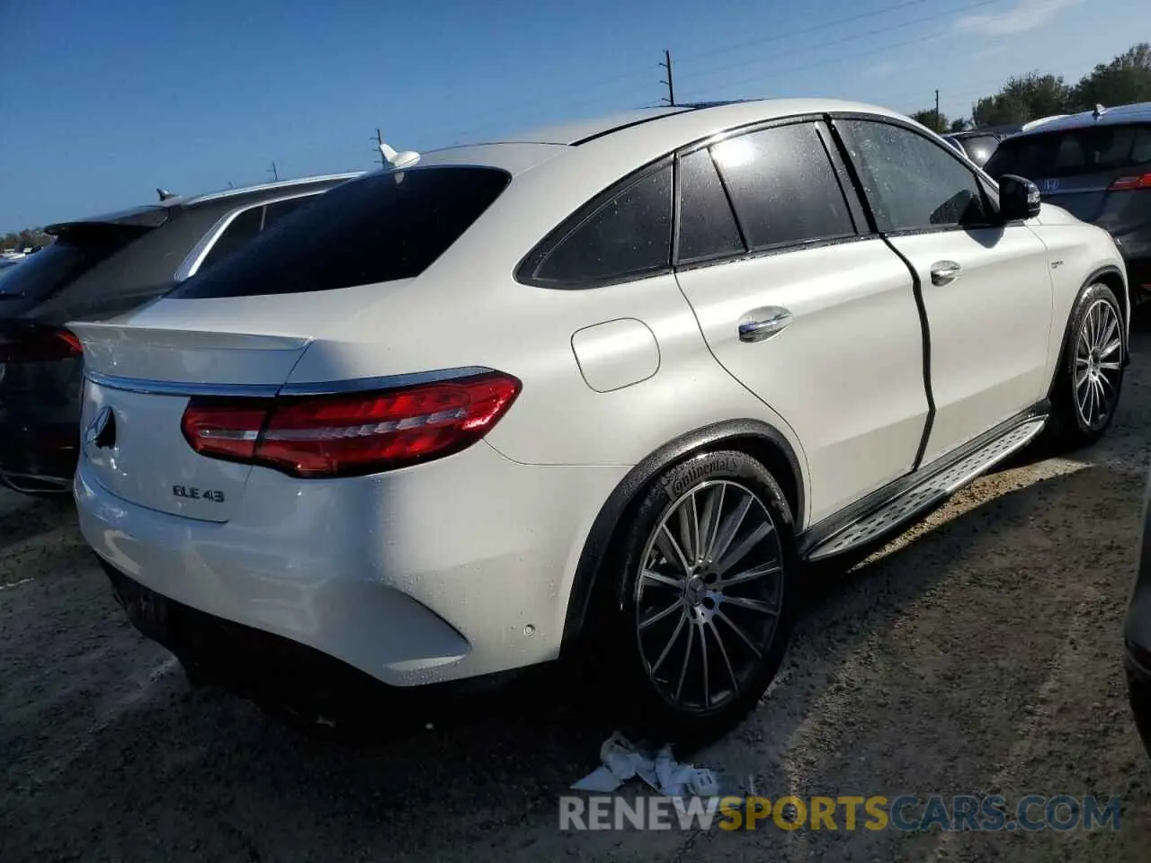 3 fotografías del automóvil dañado 4JGED6EB6KA149688 MERCEDES-BENZ GLE-CLASS 2019