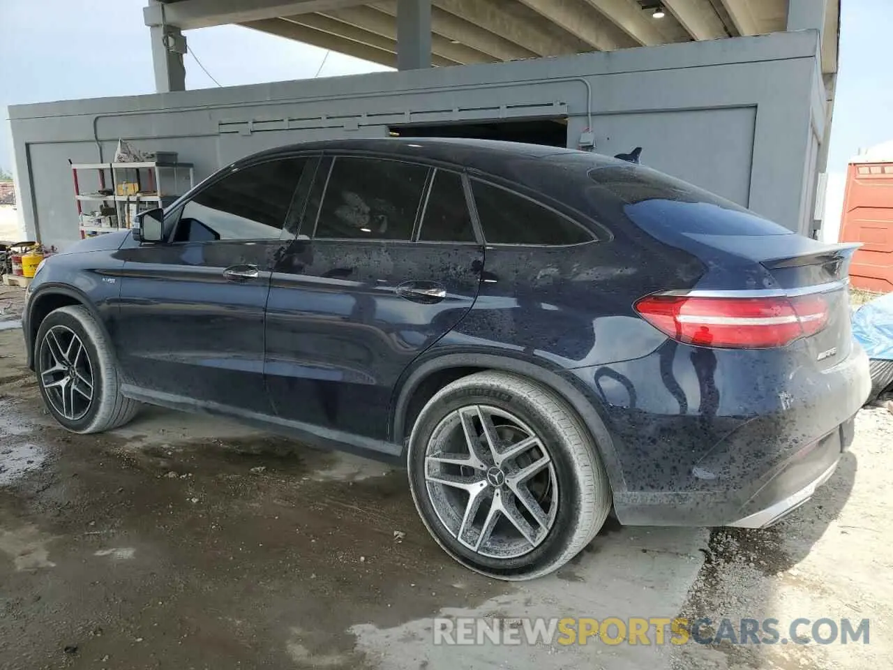 2 fotografías del automóvil dañado 4JGED6EB6KA152848 MERCEDES-BENZ GLE-CLASS 2019