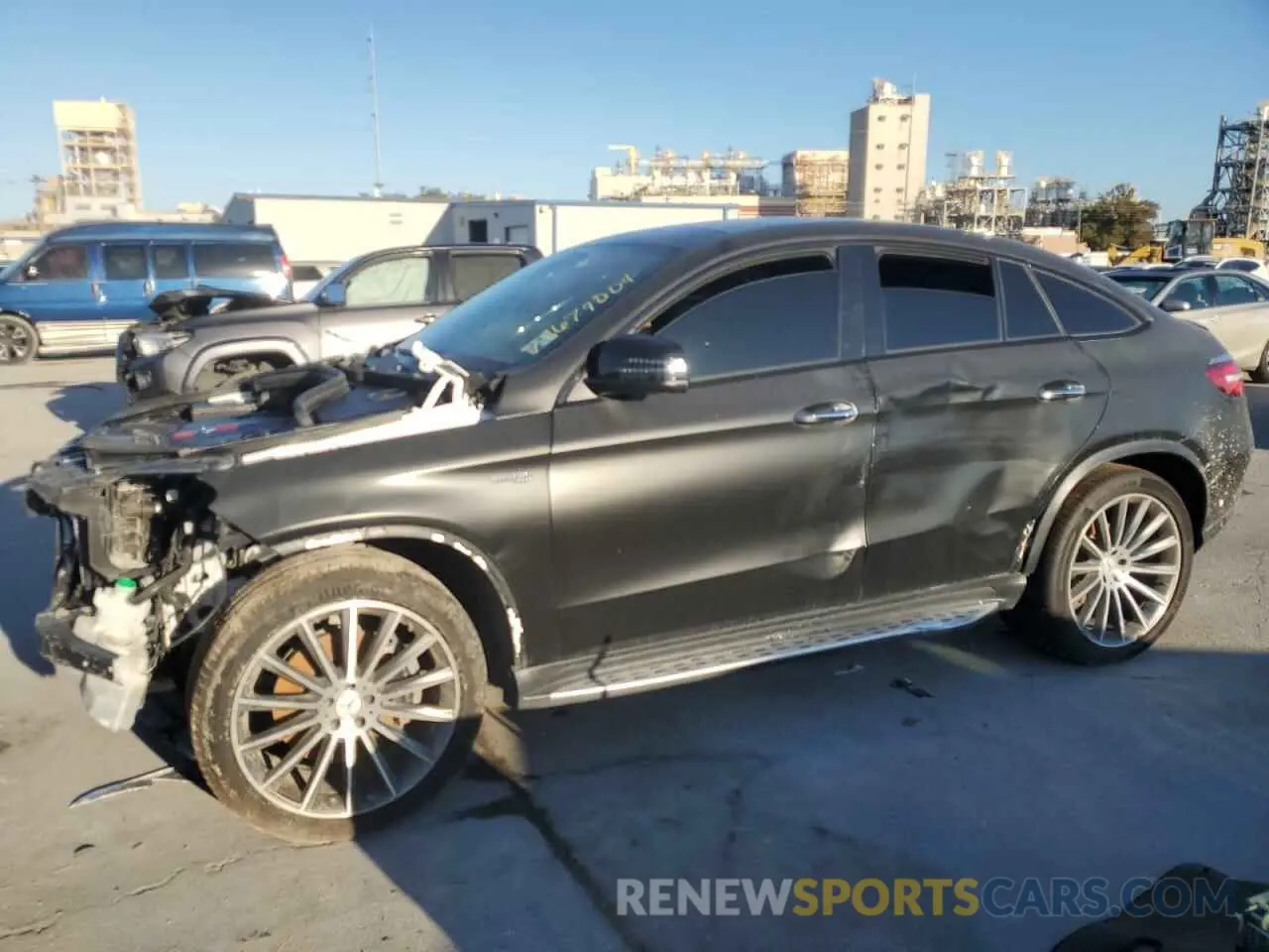 1 fotografías del automóvil dañado 4JGED6EB7KA141812 MERCEDES-BENZ GLE-CLASS 2019