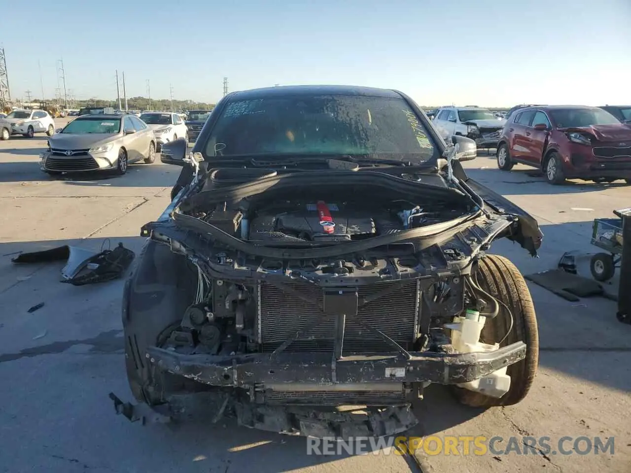 5 fotografías del automóvil dañado 4JGED6EB7KA141812 MERCEDES-BENZ GLE-CLASS 2019