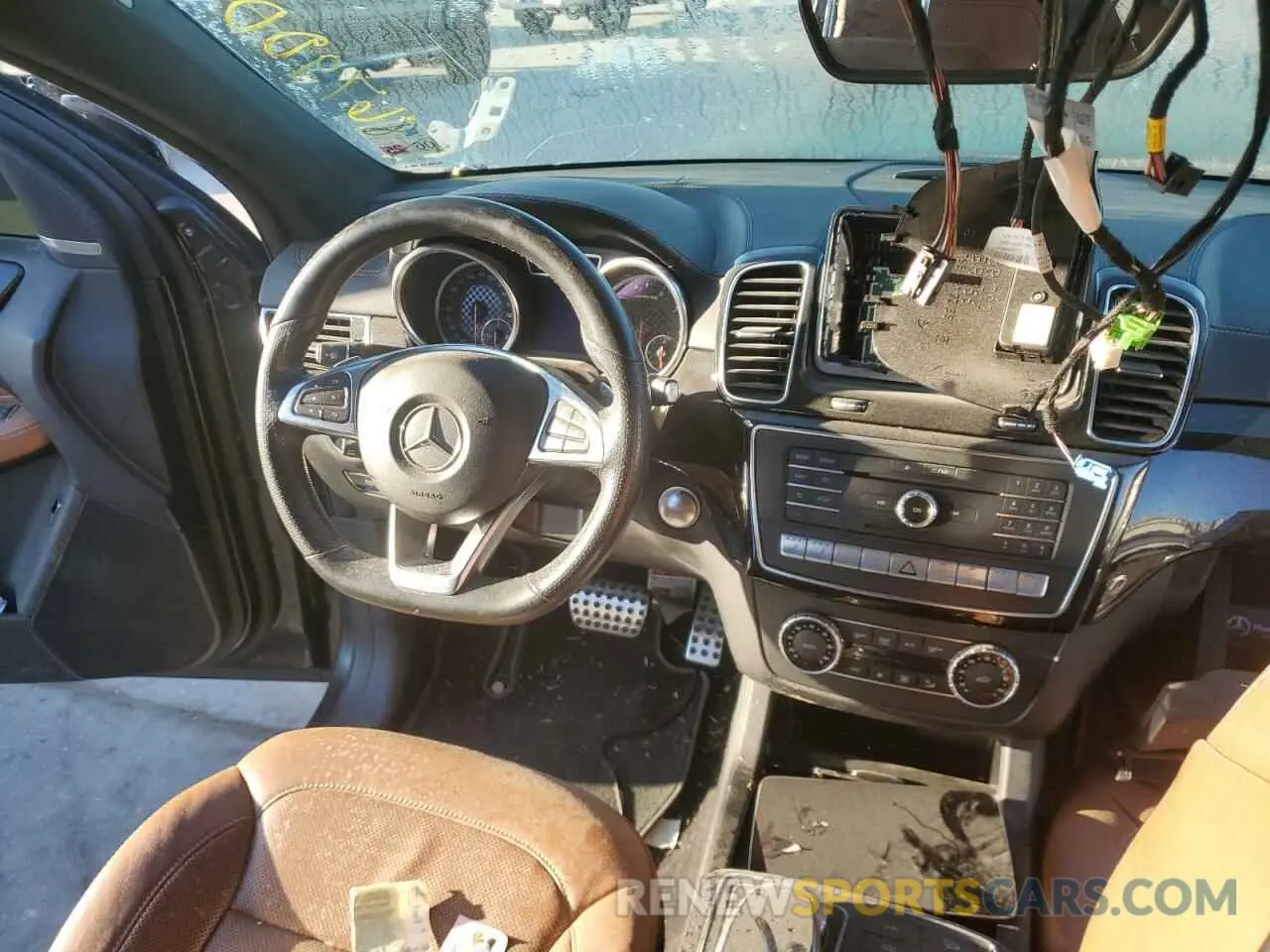 8 fotografías del automóvil dañado 4JGED6EB7KA141812 MERCEDES-BENZ GLE-CLASS 2019