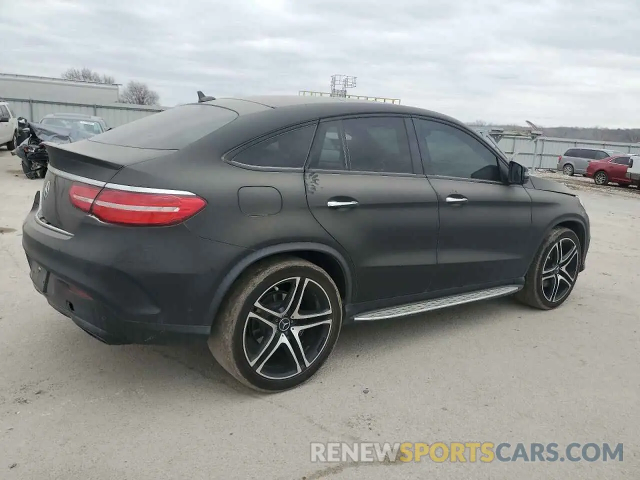 3 fotografías del automóvil dañado 4JGED6EB7KA145777 MERCEDES-BENZ GLE-CLASS 2019