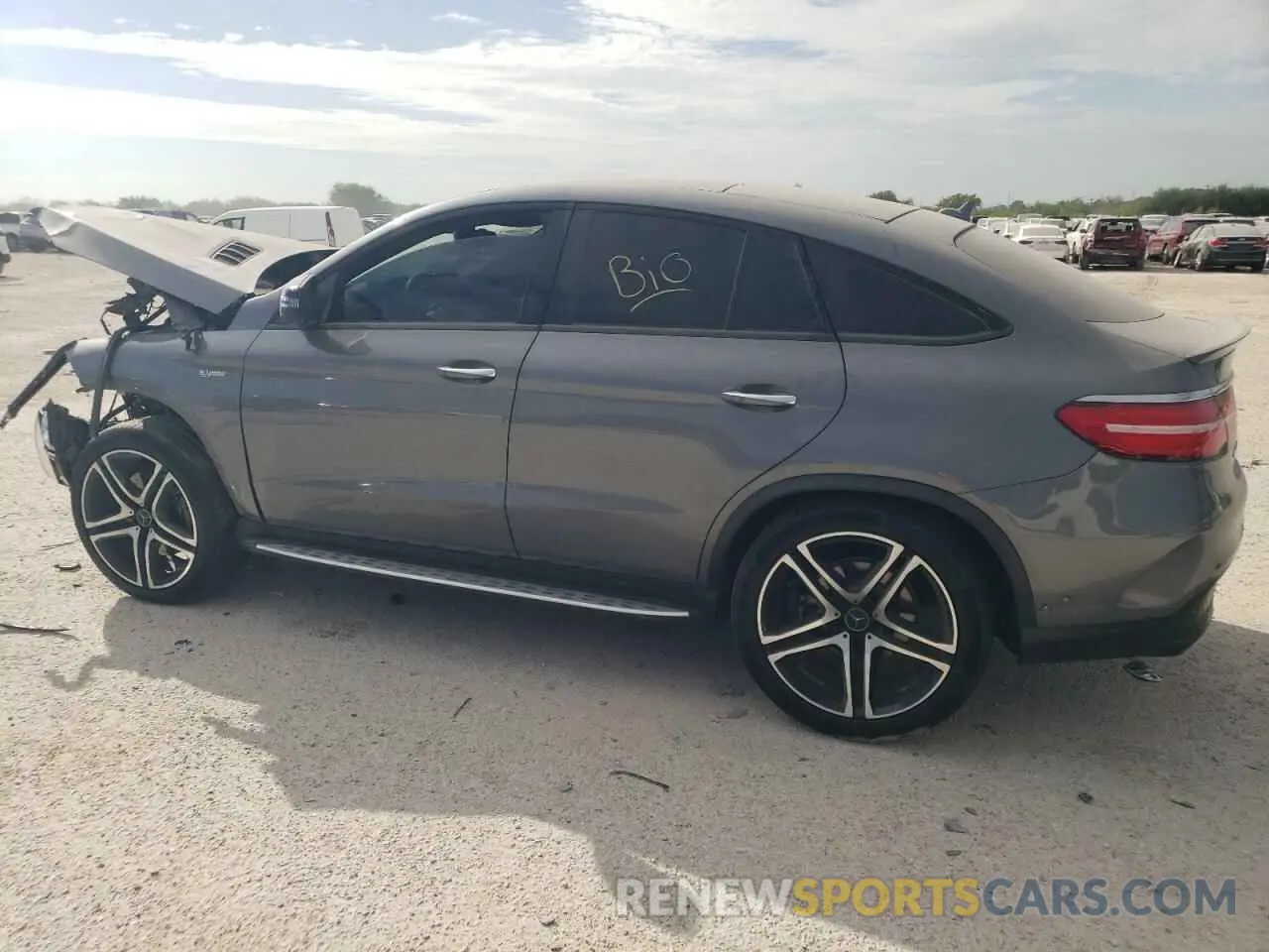 2 fotografías del automóvil dañado 4JGED6EB7KA151269 MERCEDES-BENZ GLE-CLASS 2019