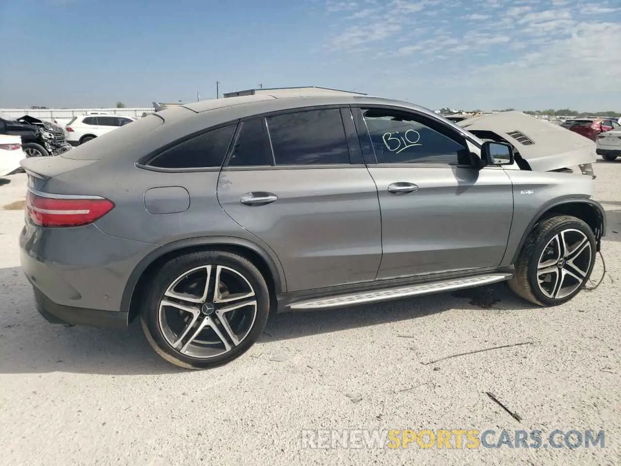 3 fotografías del automóvil dañado 4JGED6EB7KA151269 MERCEDES-BENZ GLE-CLASS 2019