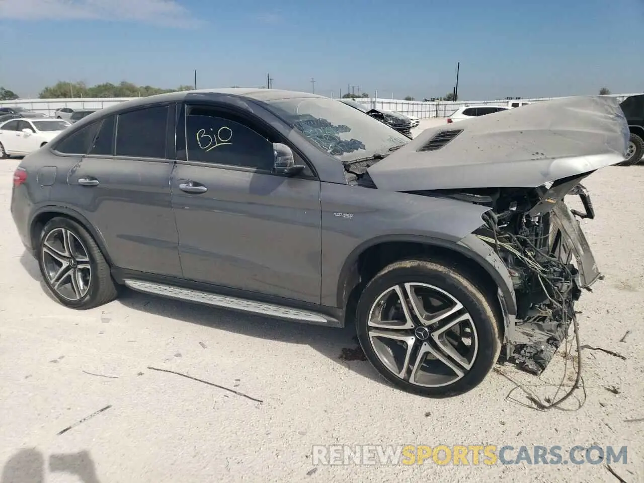 4 fotografías del automóvil dañado 4JGED6EB7KA151269 MERCEDES-BENZ GLE-CLASS 2019