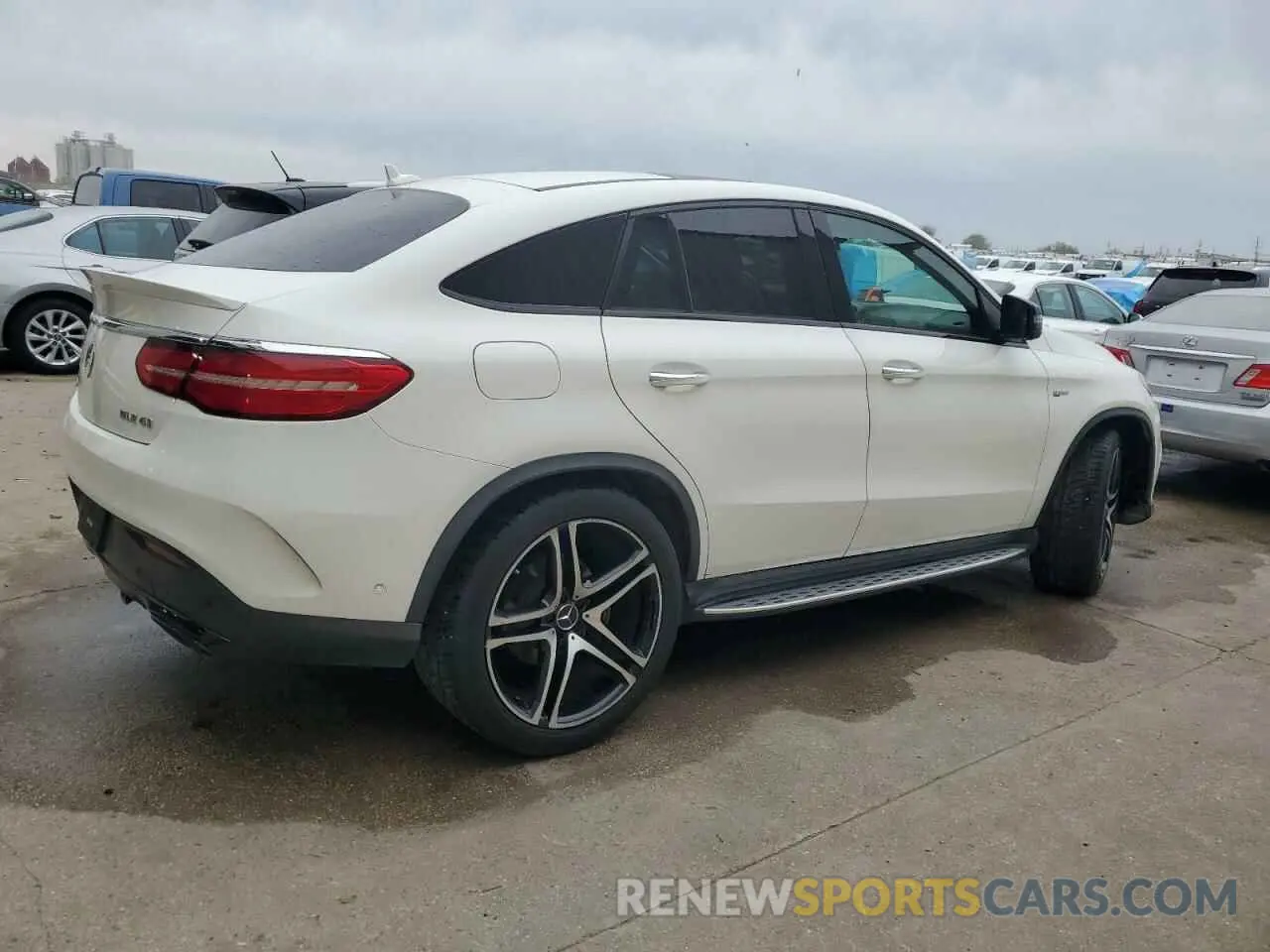 3 fotografías del automóvil dañado 4JGED6EB7KA153944 MERCEDES-BENZ GLE-CLASS 2019