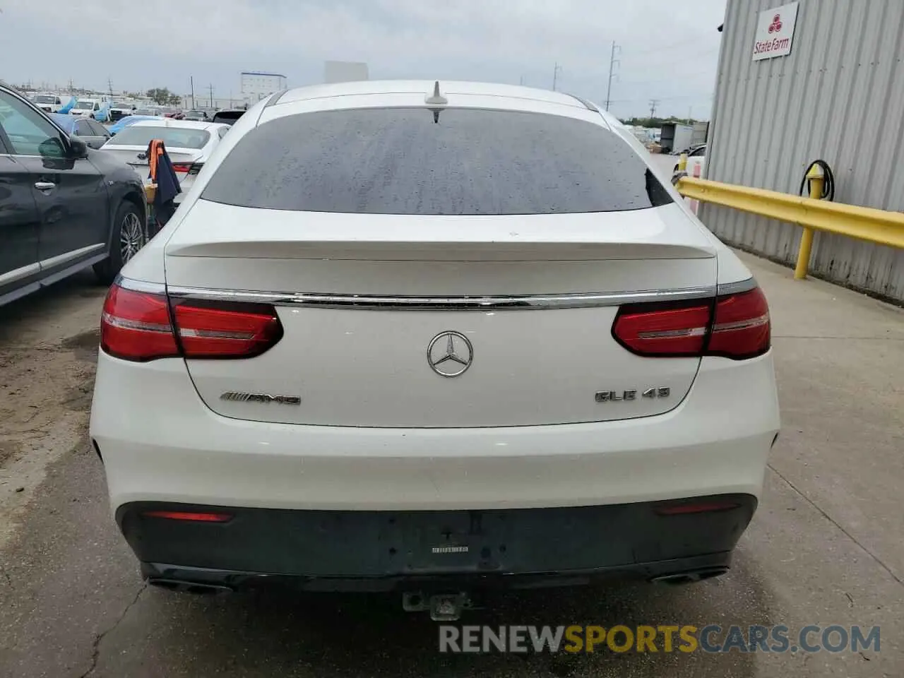 6 fotografías del automóvil dañado 4JGED6EB7KA153944 MERCEDES-BENZ GLE-CLASS 2019