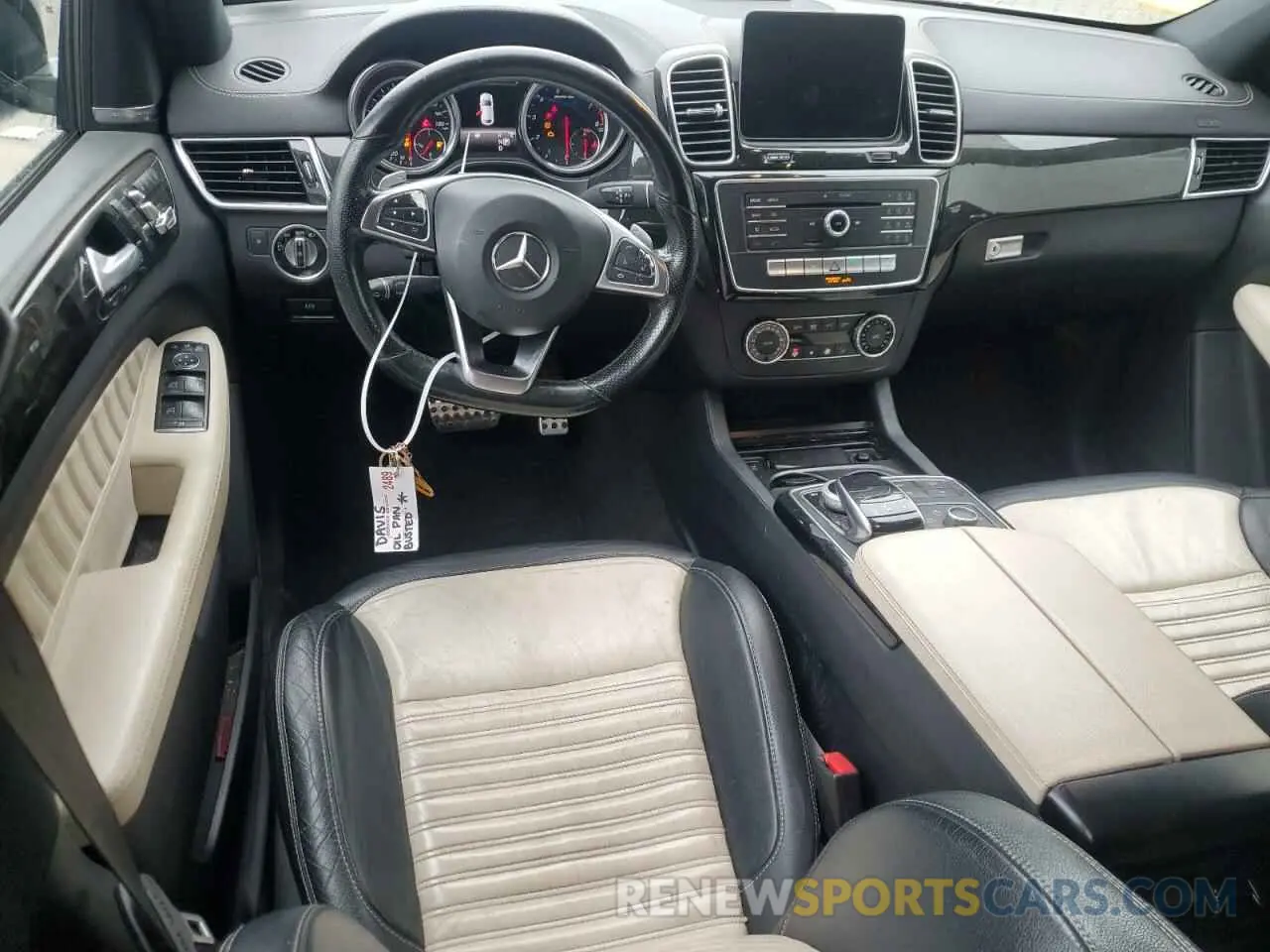 8 fotografías del automóvil dañado 4JGED6EB7KA153944 MERCEDES-BENZ GLE-CLASS 2019