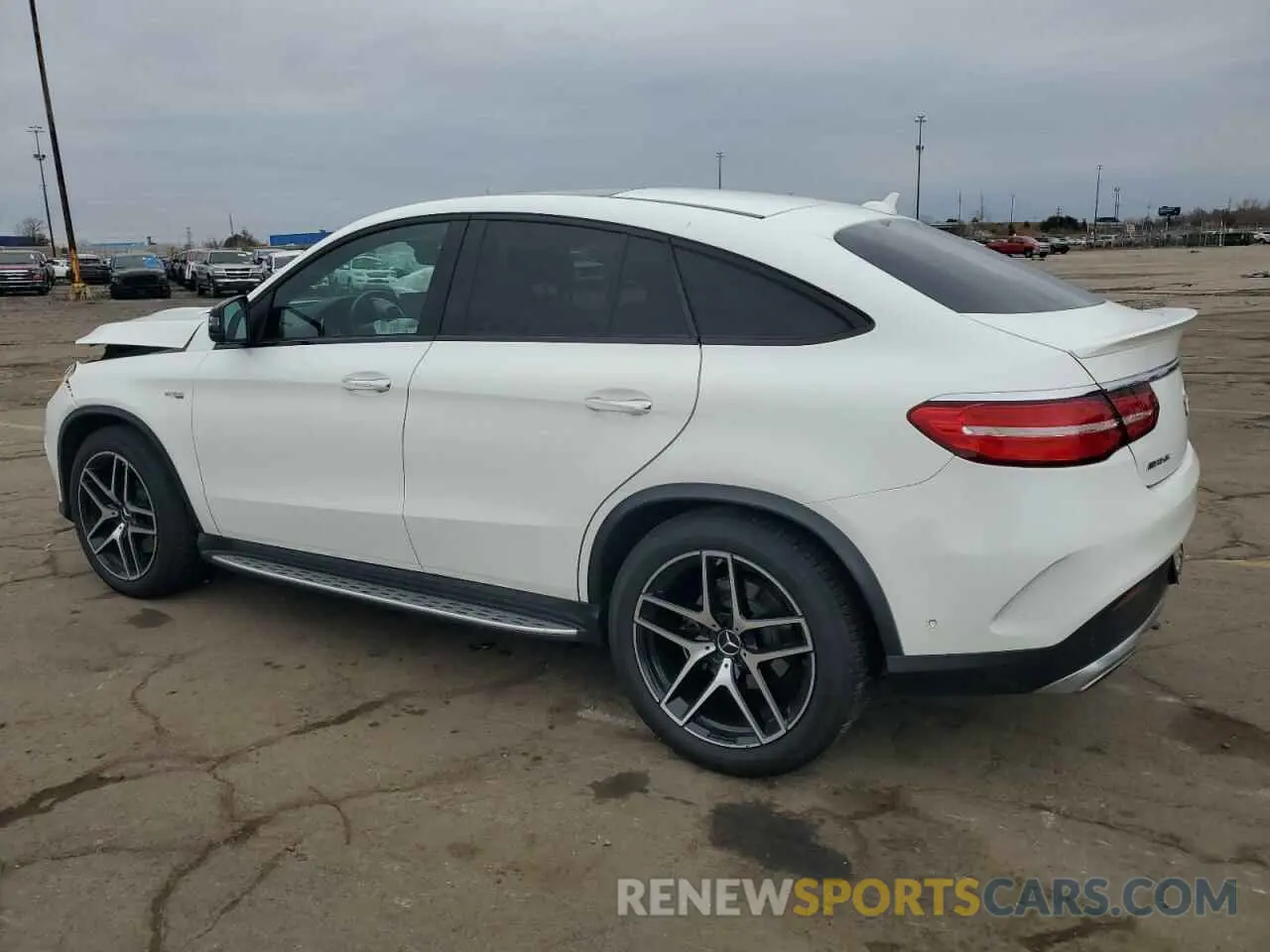2 fotografías del automóvil dañado 4JGED6EB7KA154785 MERCEDES-BENZ GLE-CLASS 2019
