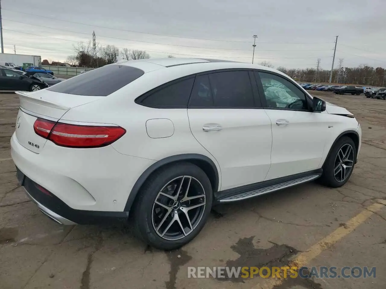 3 fotografías del automóvil dañado 4JGED6EB7KA154785 MERCEDES-BENZ GLE-CLASS 2019