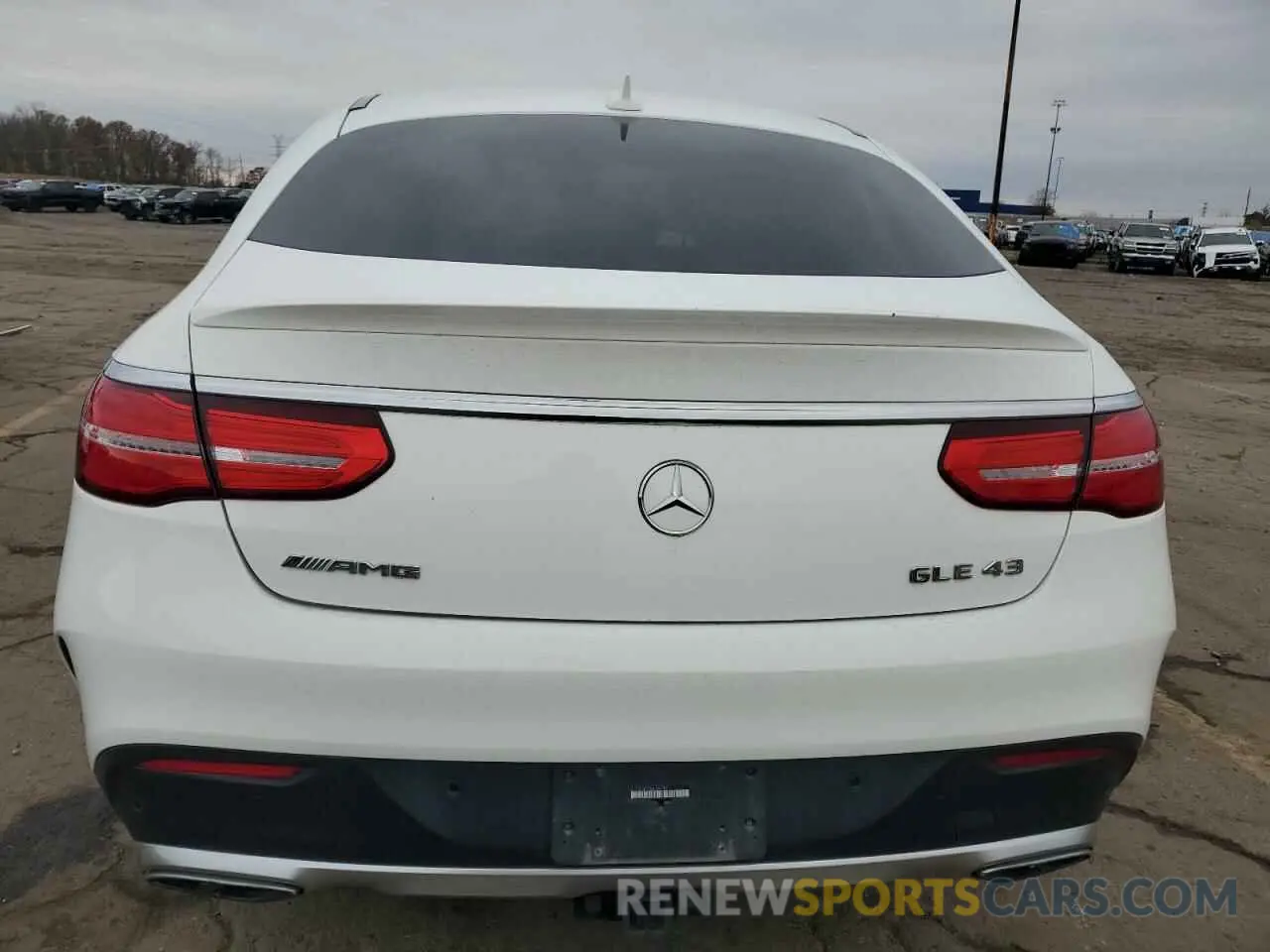 6 fotografías del automóvil dañado 4JGED6EB7KA154785 MERCEDES-BENZ GLE-CLASS 2019