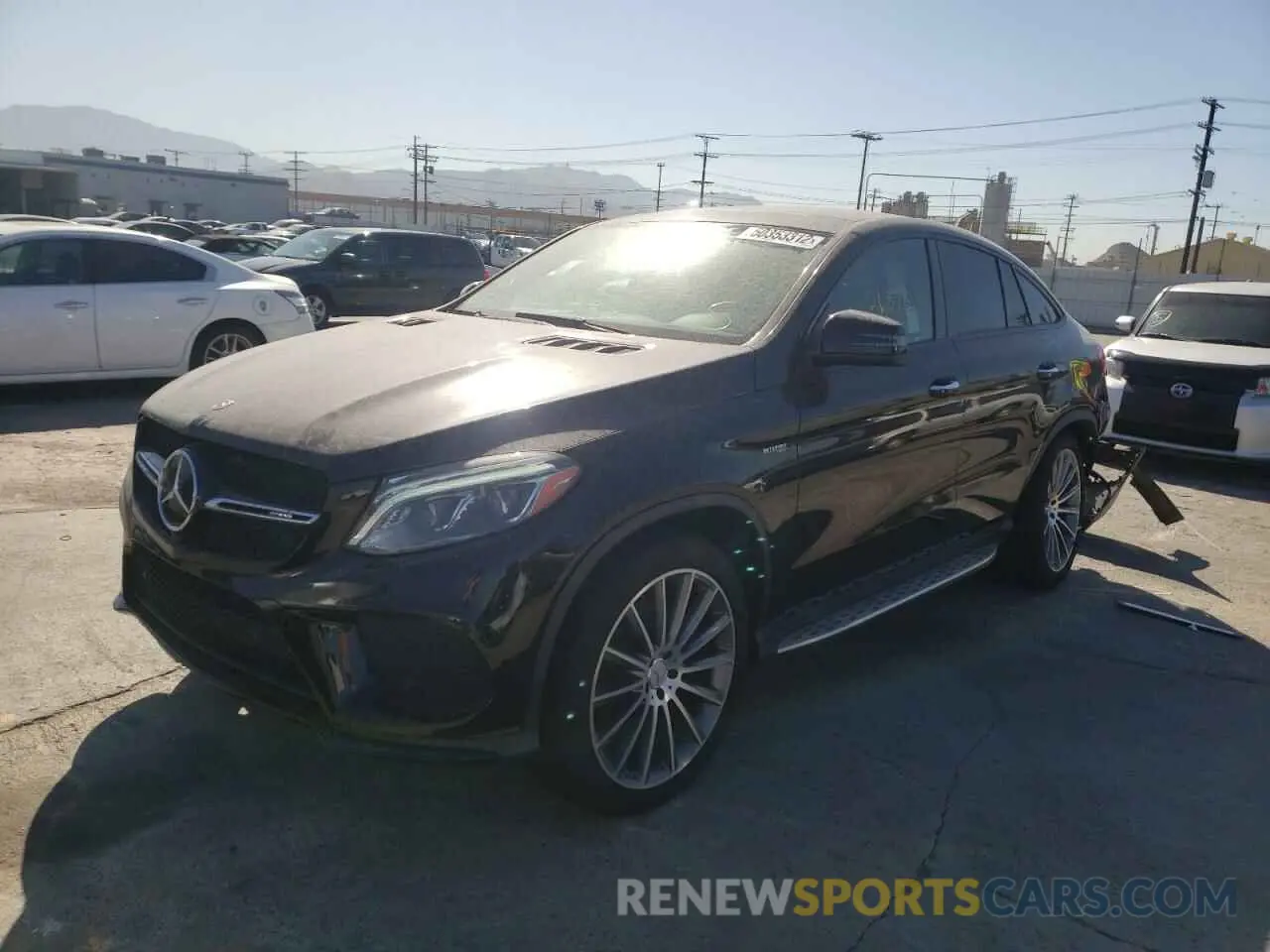 2 fotografías del automóvil dañado 4JGED6EB8KA129698 MERCEDES-BENZ GLE-CLASS 2019
