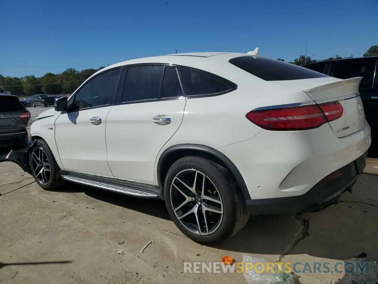 2 fotografías del automóvil dañado 4JGED6EB8KA137722 MERCEDES-BENZ GLE-CLASS 2019