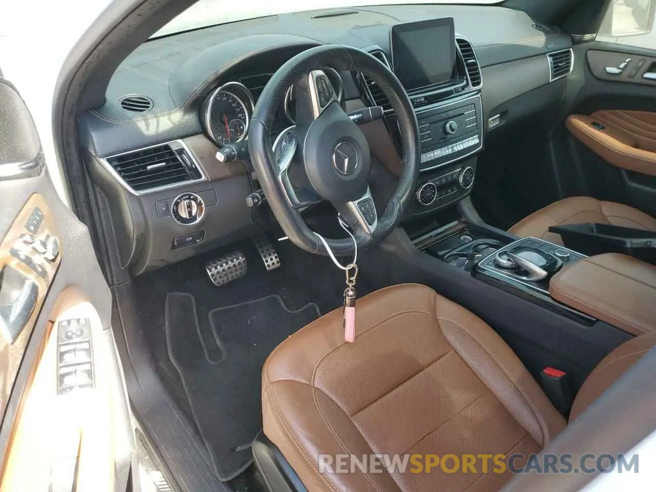 8 fotografías del automóvil dañado 4JGED6EB8KA148610 MERCEDES-BENZ GLE-CLASS 2019