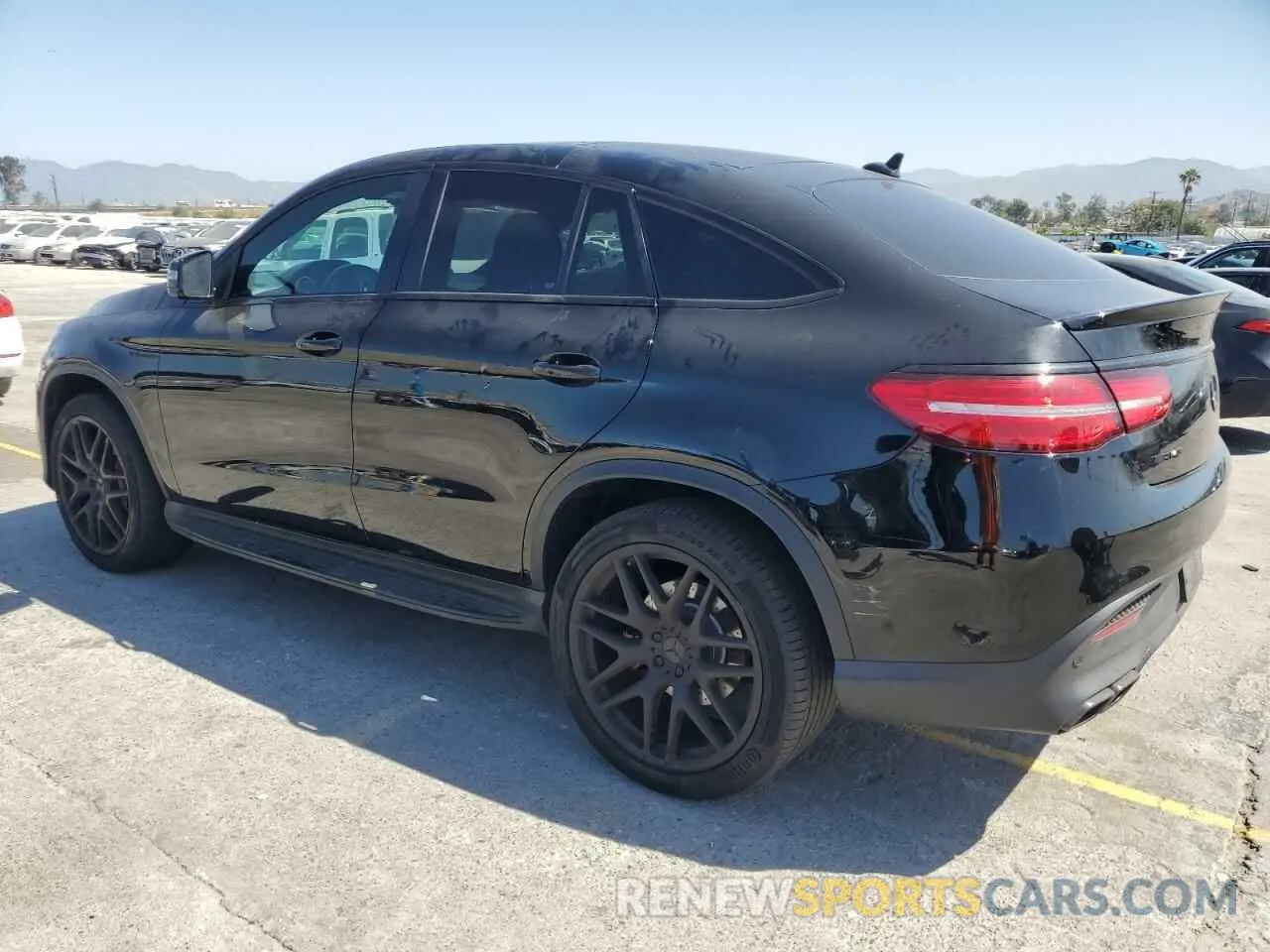 2 fotografías del automóvil dañado 4JGED7FB6KA137142 MERCEDES-BENZ GLE-CLASS 2019