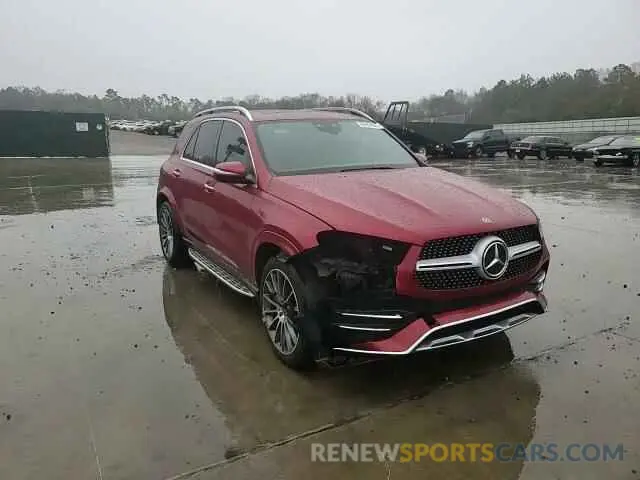 14 fotografías del automóvil dañado 4JGFB4JB0LA147327 MERCEDES-BENZ GLE-CLASS 2020
