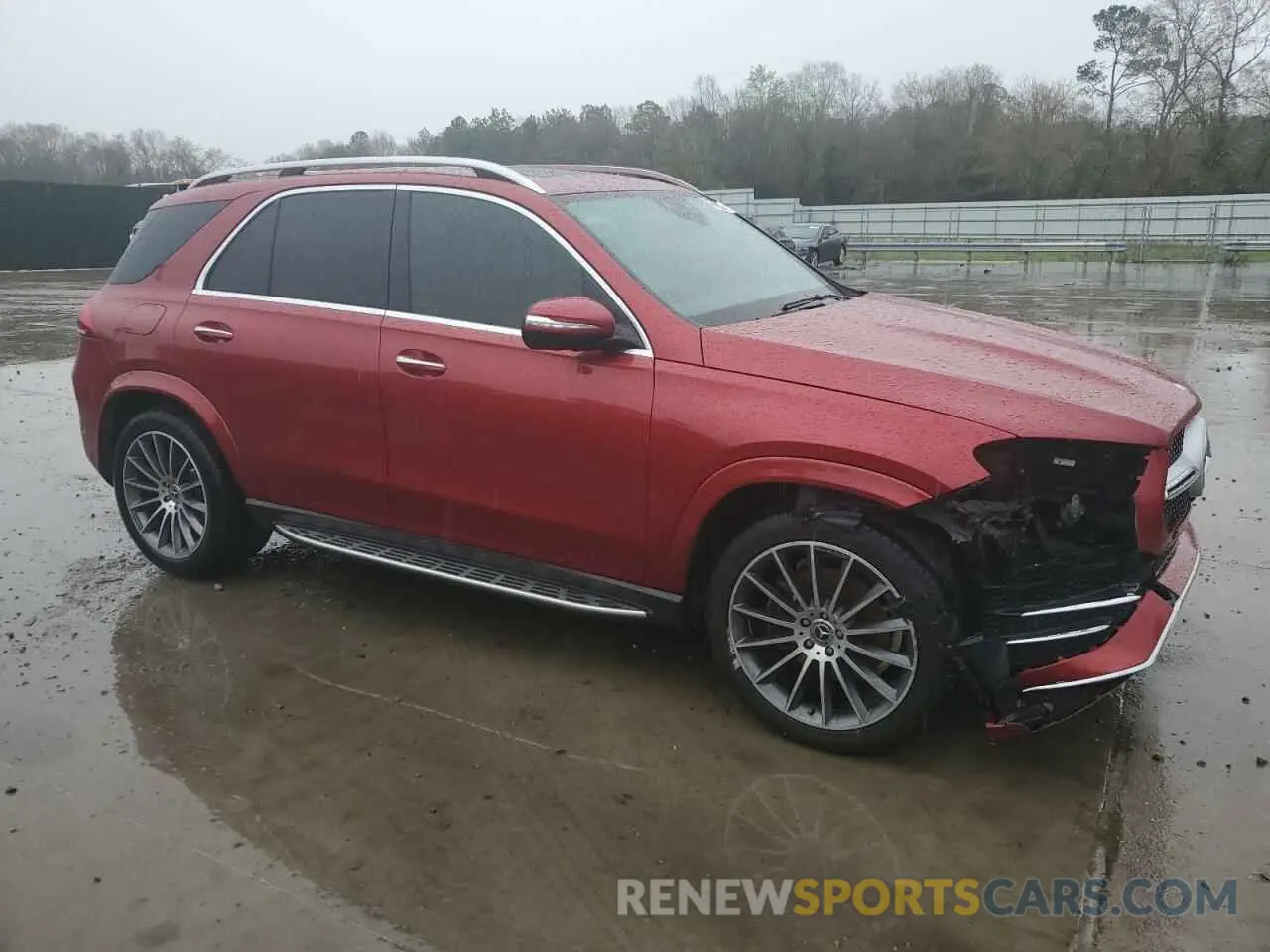 4 fotografías del automóvil dañado 4JGFB4JB0LA147327 MERCEDES-BENZ GLE-CLASS 2020