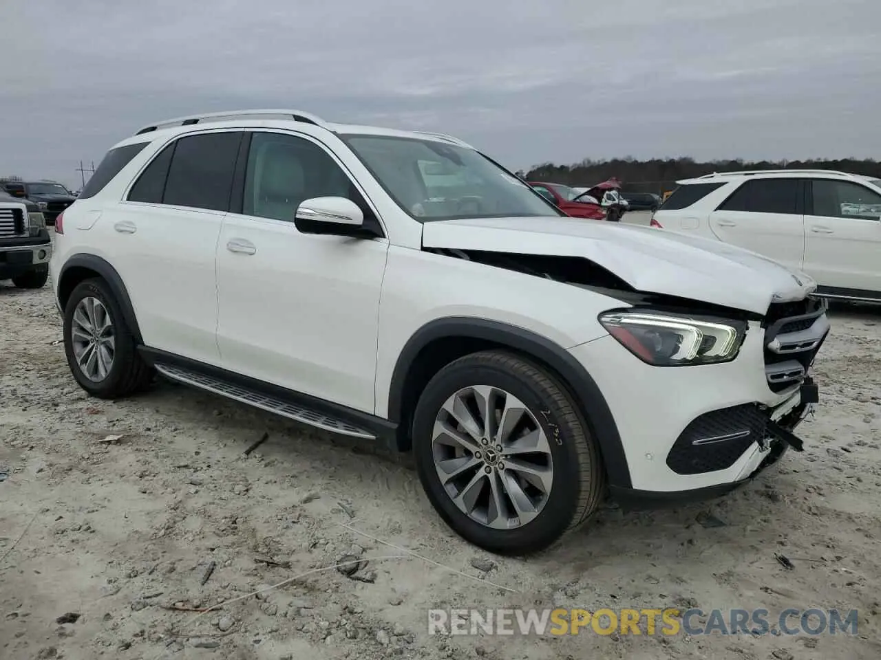 4 fotografías del automóvil dañado 4JGFB4JB1LA150446 MERCEDES-BENZ GLE-CLASS 2020