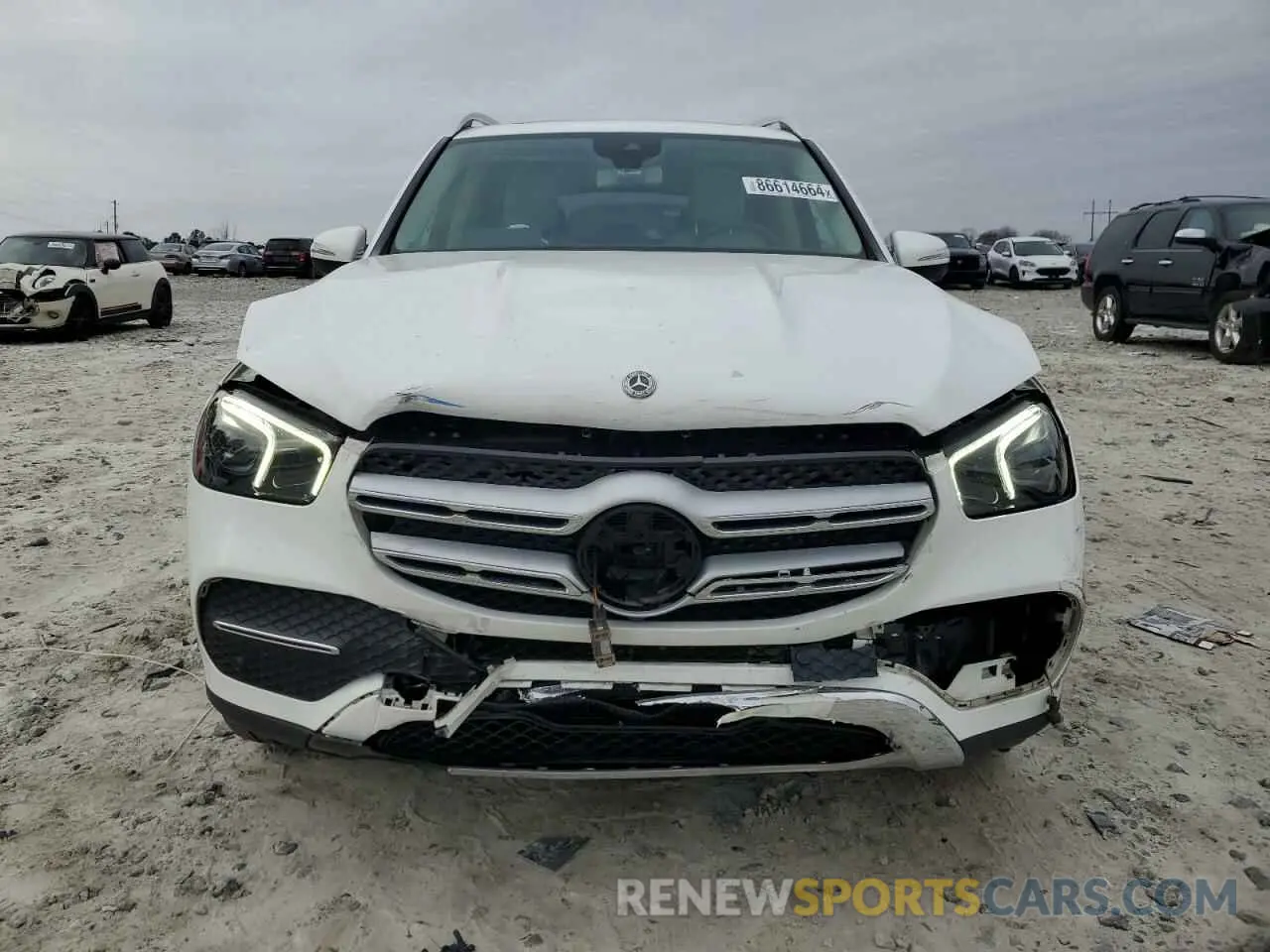 5 fotografías del automóvil dañado 4JGFB4JB1LA150446 MERCEDES-BENZ GLE-CLASS 2020