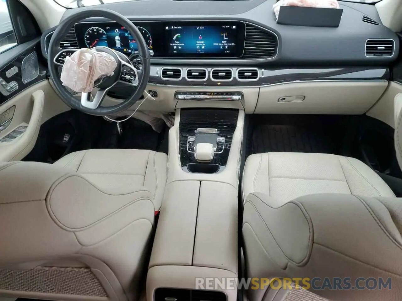 8 fotografías del automóvil dañado 4JGFB4JB1LA150446 MERCEDES-BENZ GLE-CLASS 2020