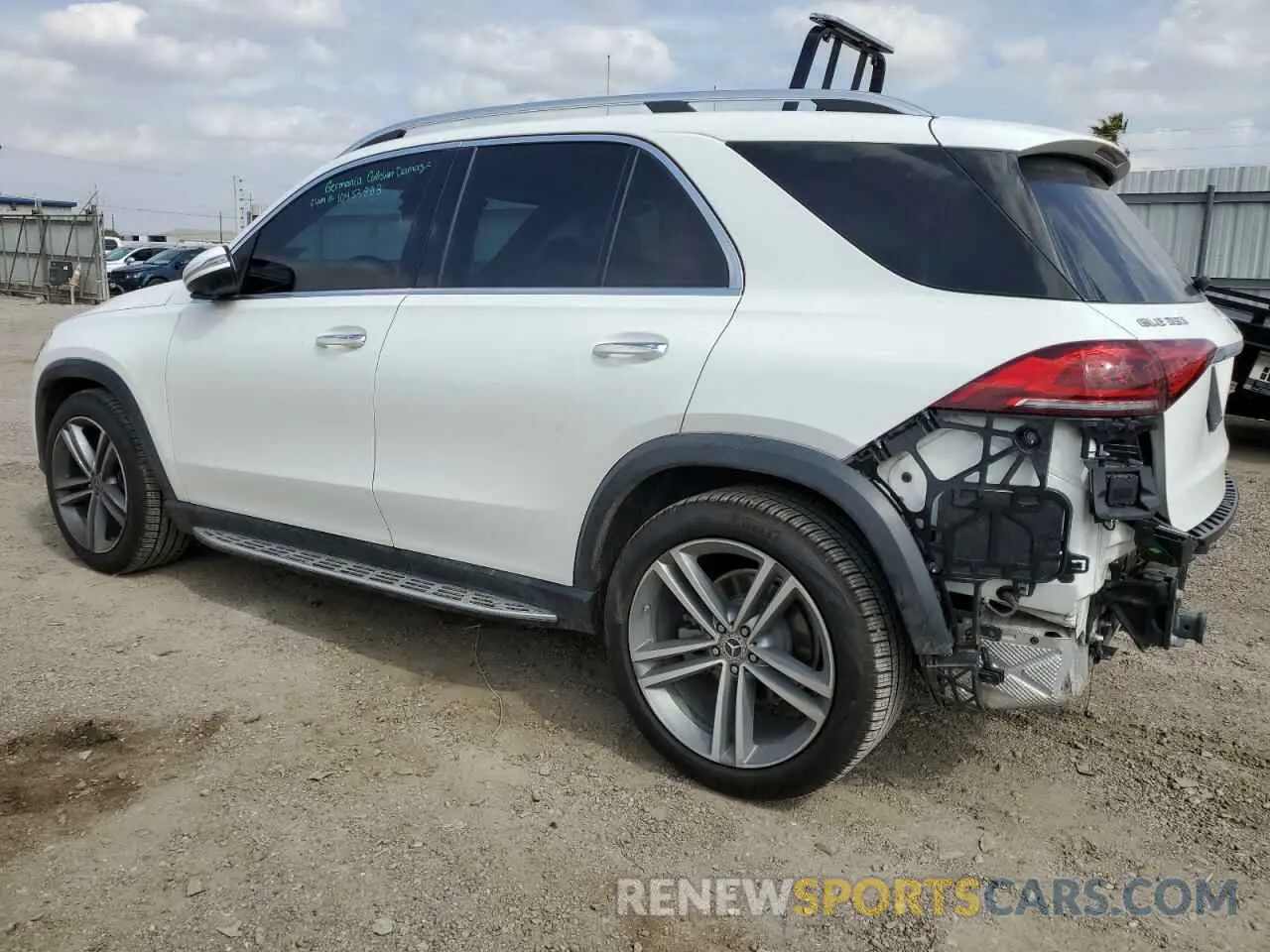 2 fotografías del automóvil dañado 4JGFB4JB2LA116774 MERCEDES-BENZ GLE-CLASS 2020
