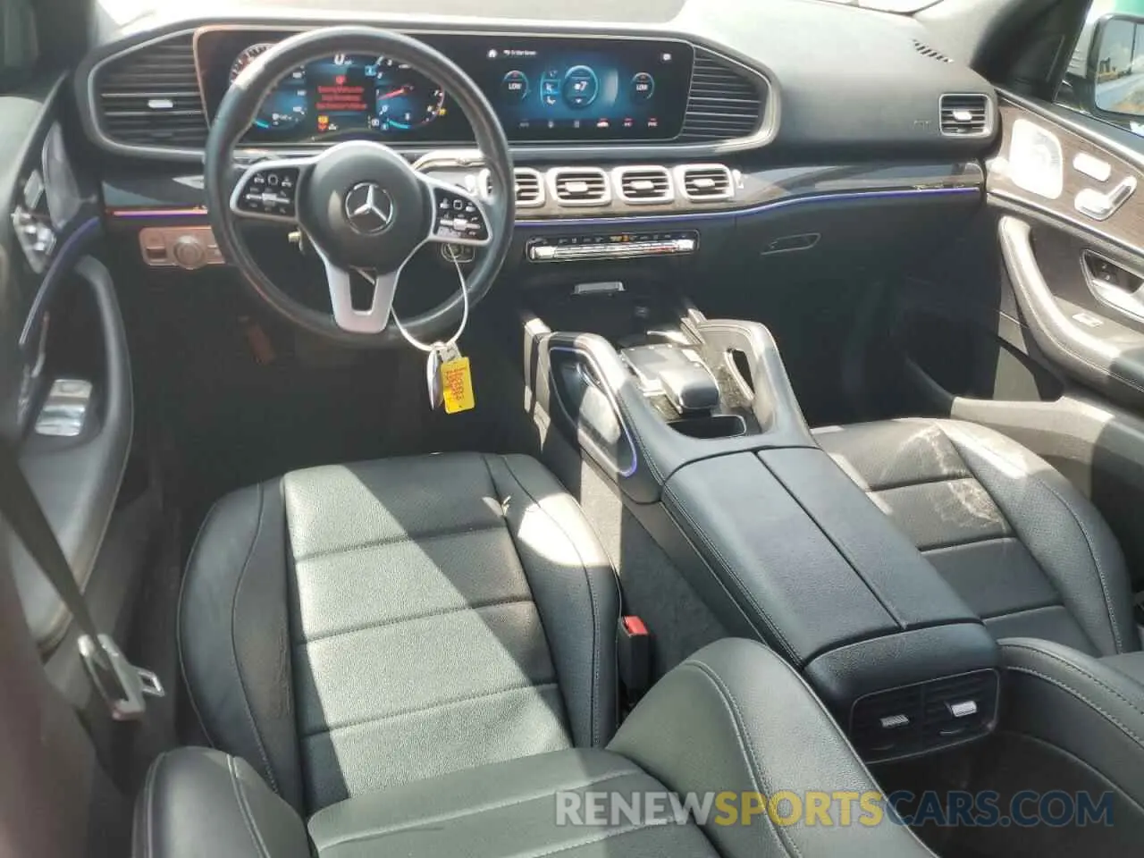 8 fotografías del automóvil dañado 4JGFB4JB2LA182712 MERCEDES-BENZ GLE-CLASS 2020