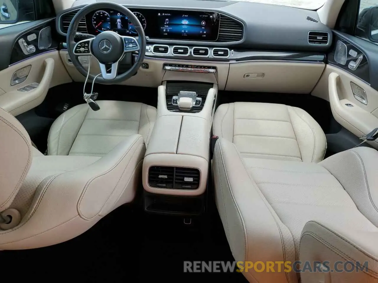 8 fotografías del automóvil dañado 4JGFB4JB4LA129137 MERCEDES-BENZ GLE-CLASS 2020