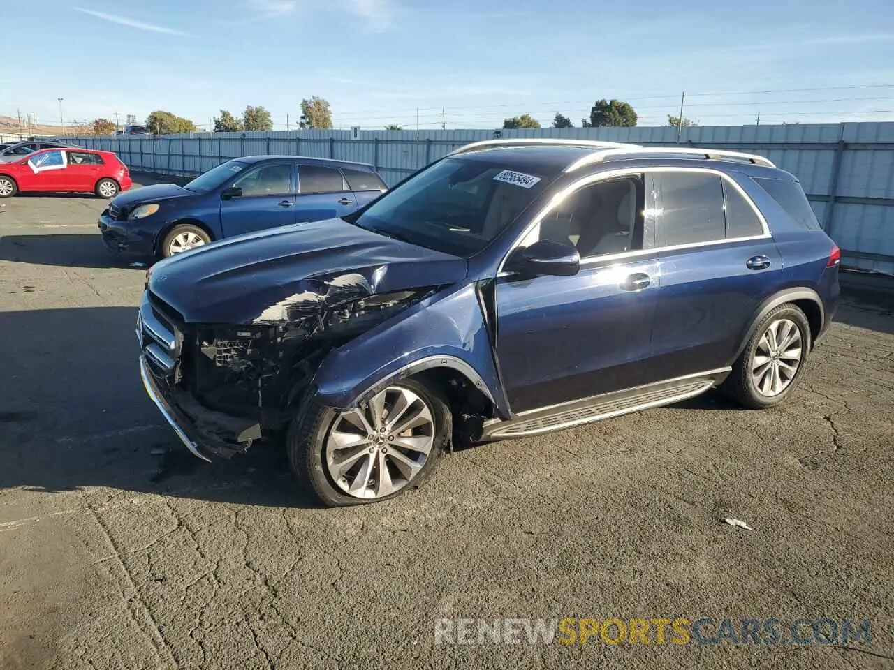 1 fotografías del automóvil dañado 4JGFB4JB9LA134530 MERCEDES-BENZ GLE-CLASS 2020
