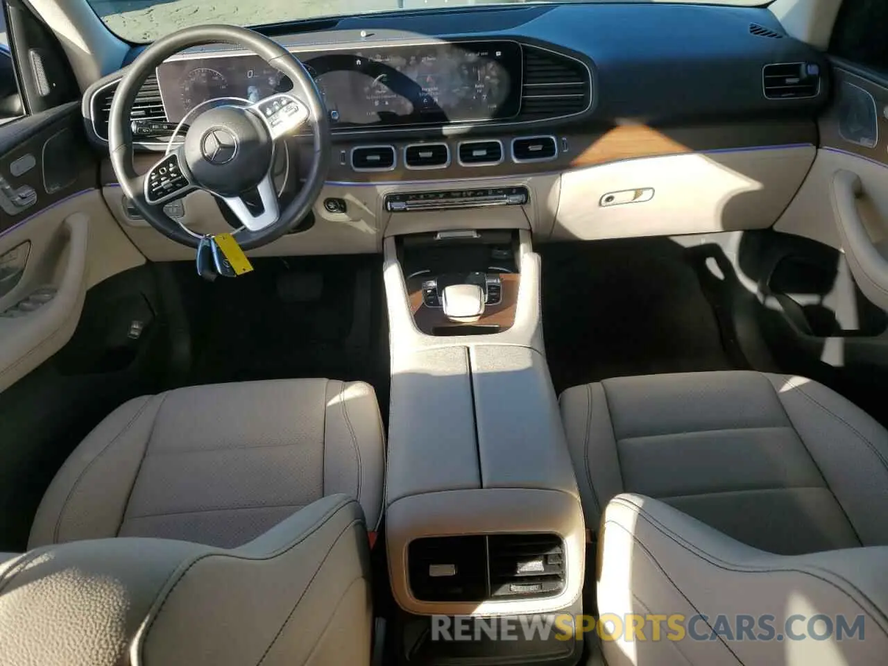 8 fotografías del automóvil dañado 4JGFB4JB9LA134530 MERCEDES-BENZ GLE-CLASS 2020