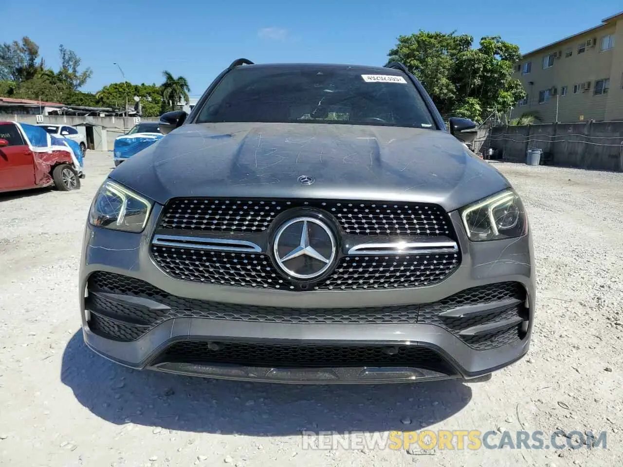 5 fotografías del automóvil dañado 4JGFB4JE7LA111225 MERCEDES-BENZ GLE-CLASS 2020