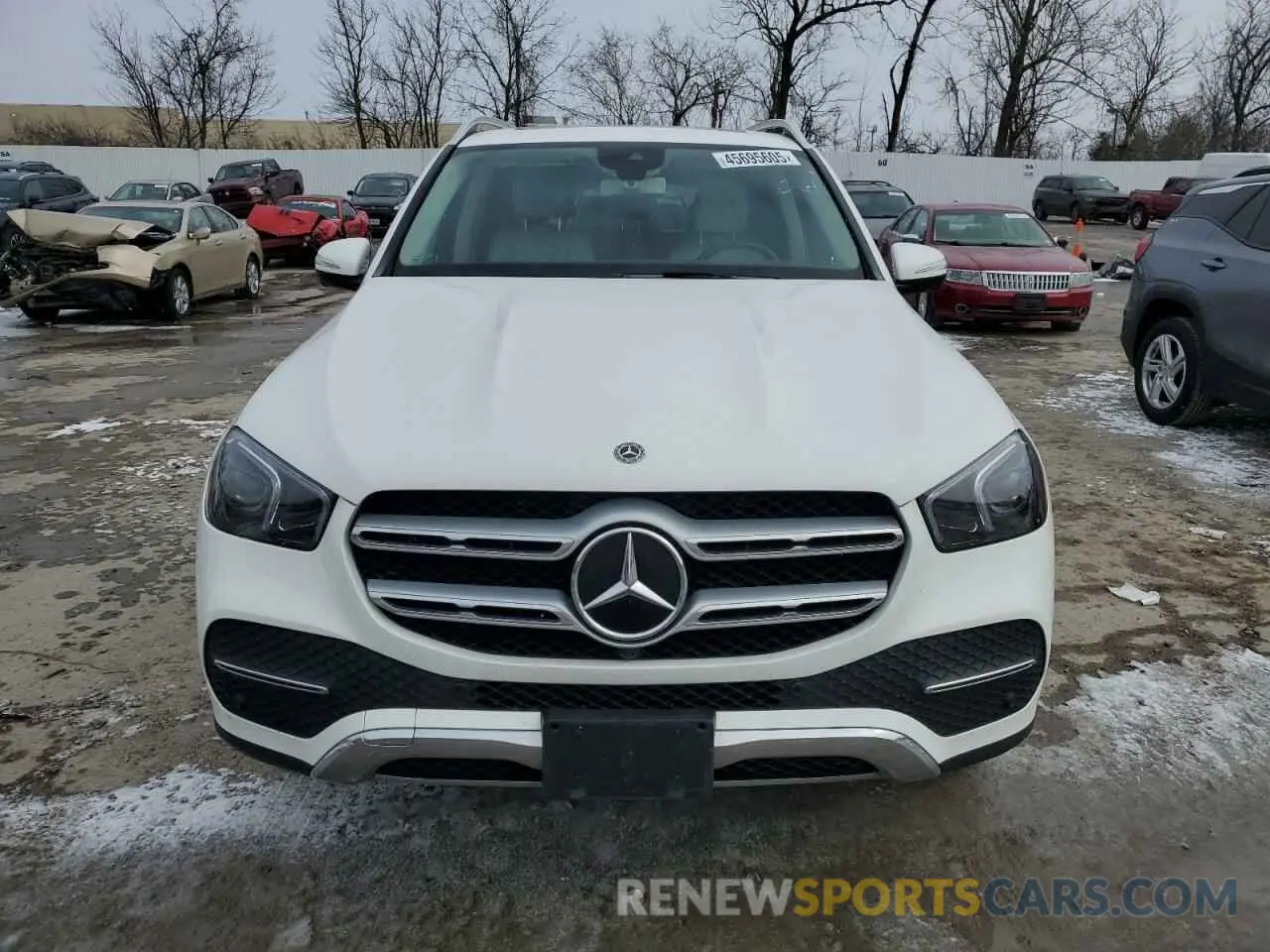 5 fotografías del automóvil dañado 4JGFB4KB0LA072224 MERCEDES-BENZ GLE-CLASS 2020