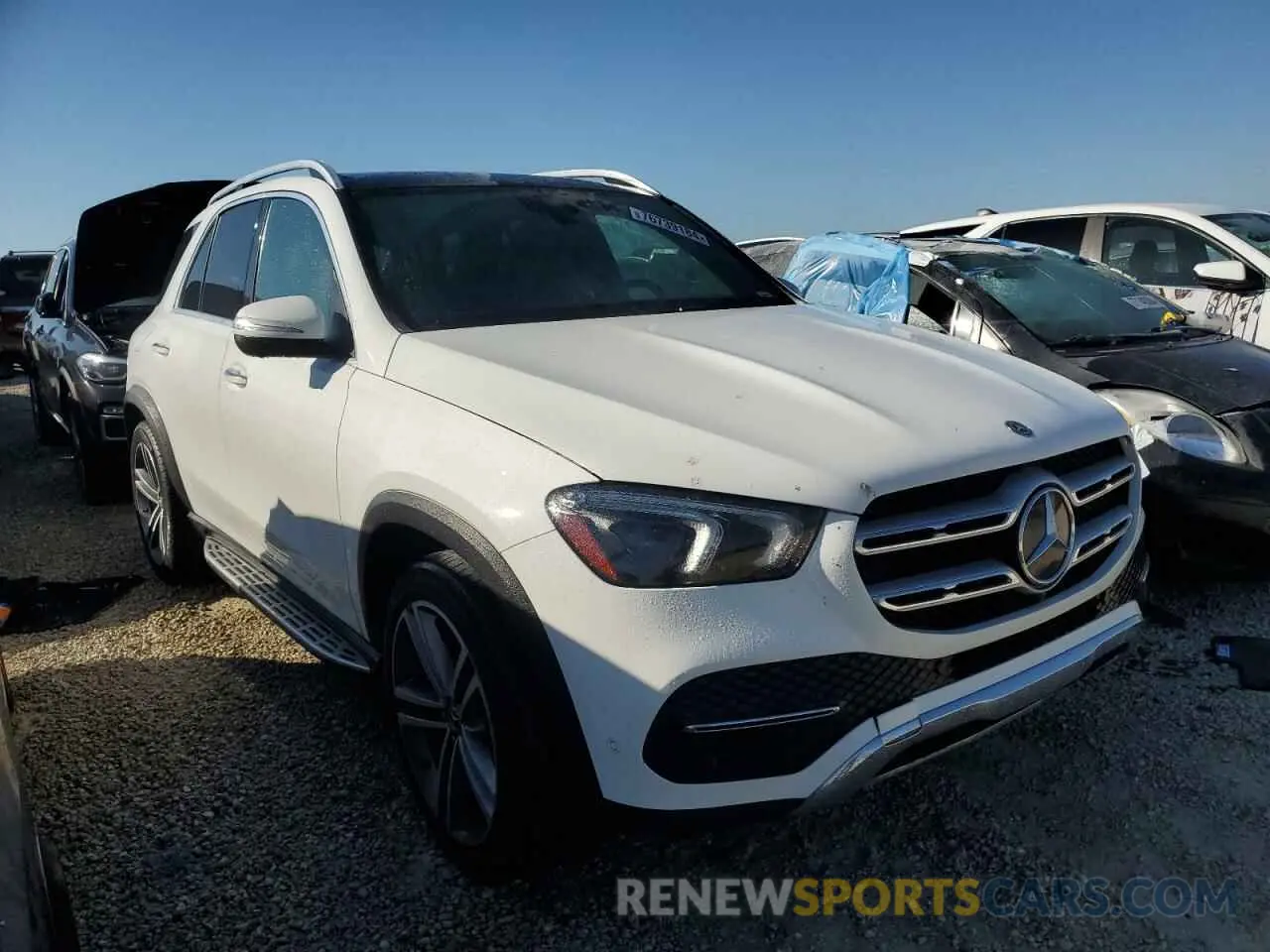 4 fotografías del automóvil dañado 4JGFB4KB0LA072806 MERCEDES-BENZ GLE-CLASS 2020