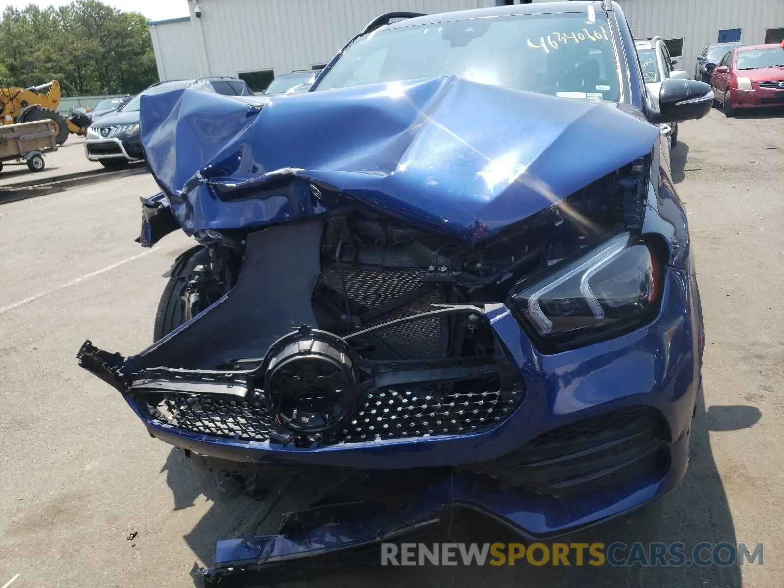 7 fotografías del automóvil dañado 4JGFB4KB0LA158651 MERCEDES-BENZ GLE-CLASS 2020