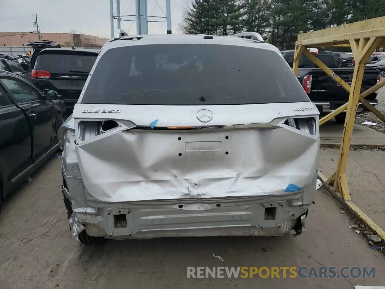 6 fotografías del automóvil dañado 4JGFB4KB1LA149652 MERCEDES-BENZ GLE-CLASS 2020