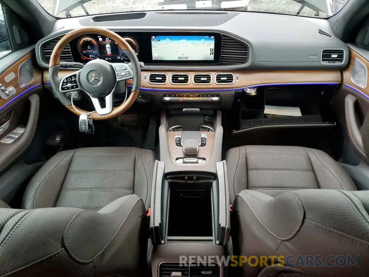 8 fotografías del automóvil dañado 4JGFB4KB1LA257639 MERCEDES-BENZ GLE-CLASS 2020