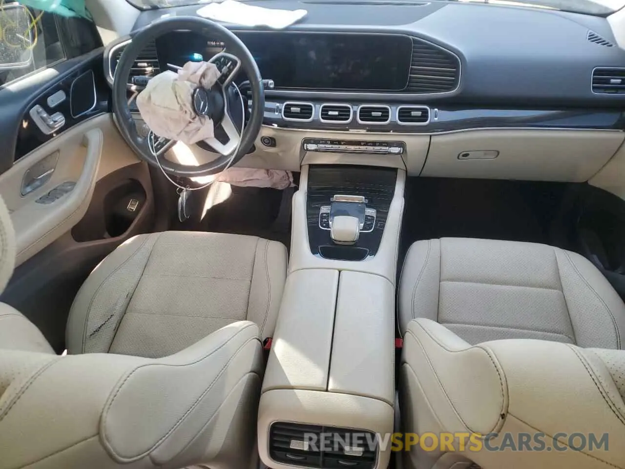 8 fotografías del automóvil dañado 4JGFB4KB2LA091342 MERCEDES-BENZ GLE-CLASS 2020