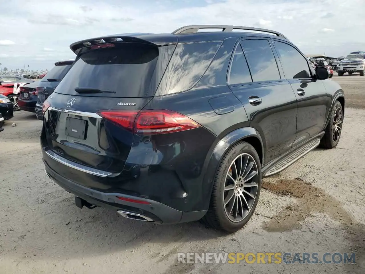 3 fotografías del automóvil dañado 4JGFB4KB2LA113176 MERCEDES-BENZ GLE-CLASS 2020