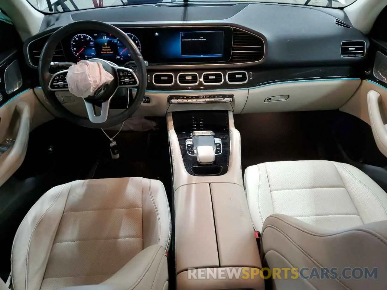 8 fotografías del automóvil dañado 4JGFB4KB2LA136571 MERCEDES-BENZ GLE-CLASS 2020