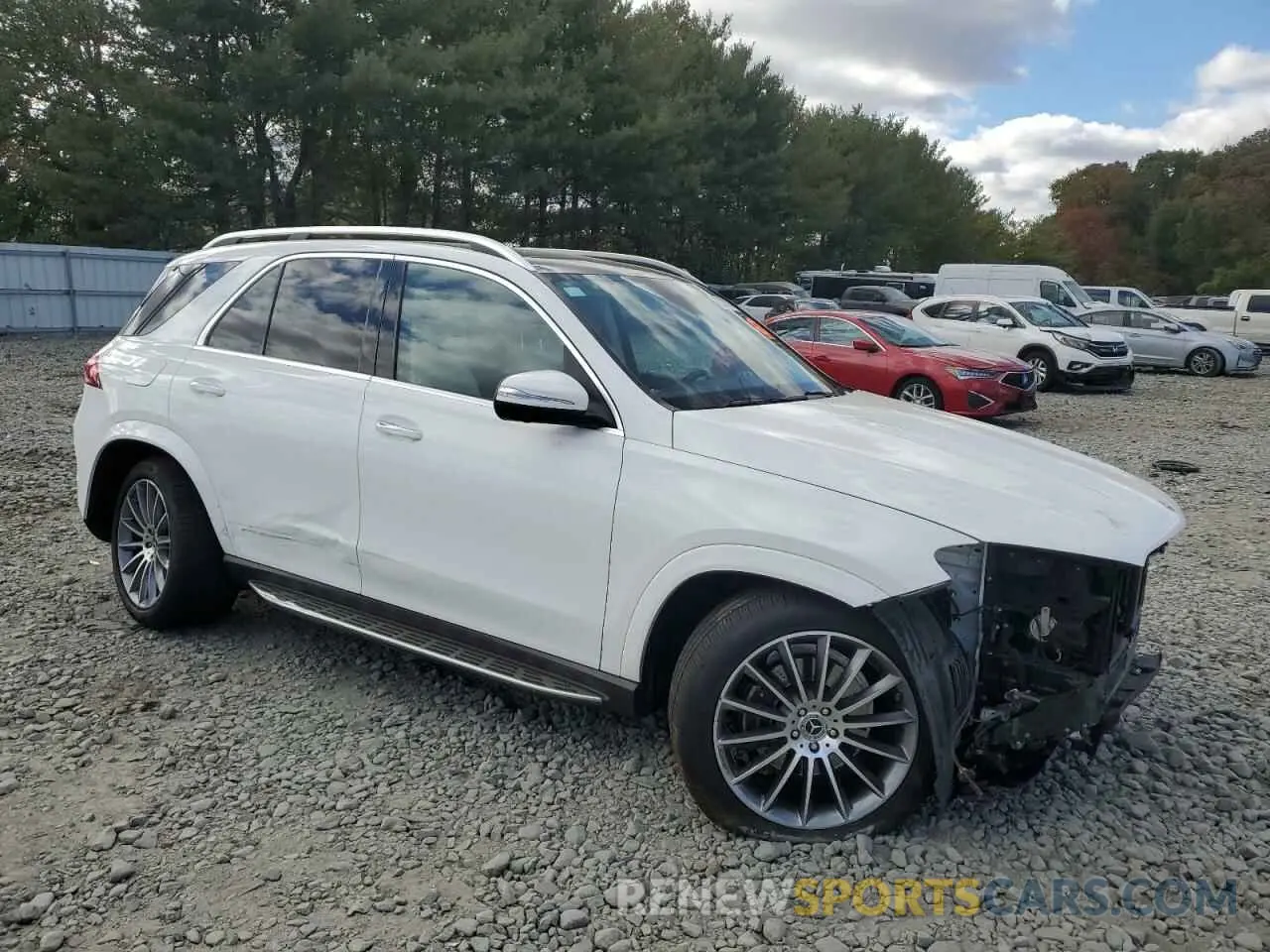 4 fotografías del automóvil dañado 4JGFB4KB3LA095402 MERCEDES-BENZ GLE-CLASS 2020