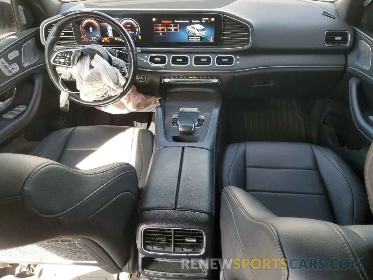 8 fotografías del automóvil dañado 4JGFB4KB4LA212033 MERCEDES-BENZ GLE-CLASS 2020