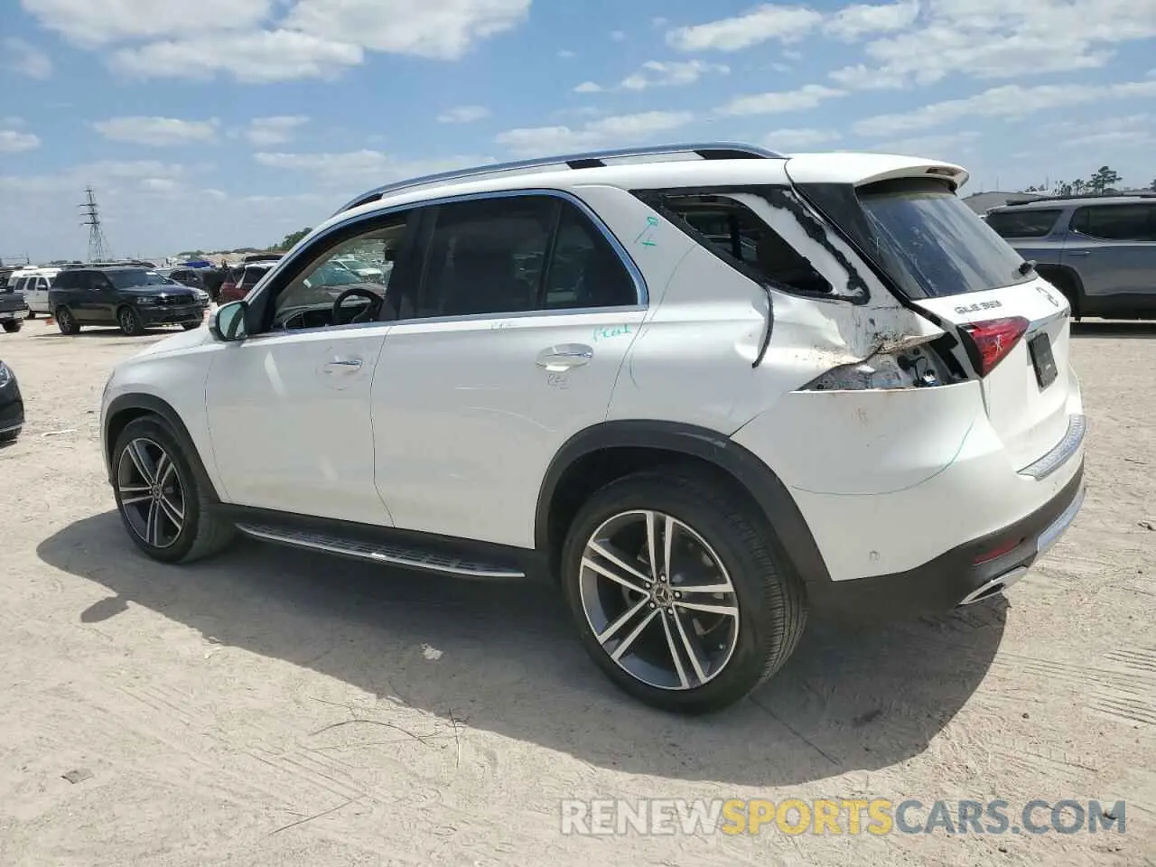 2 fotografías del automóvil dañado 4JGFB4KB4LA226093 MERCEDES-BENZ GLE-CLASS 2020