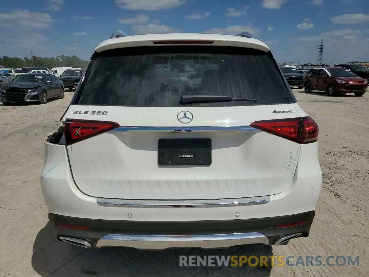 6 fotografías del automóvil dañado 4JGFB4KB4LA226093 MERCEDES-BENZ GLE-CLASS 2020