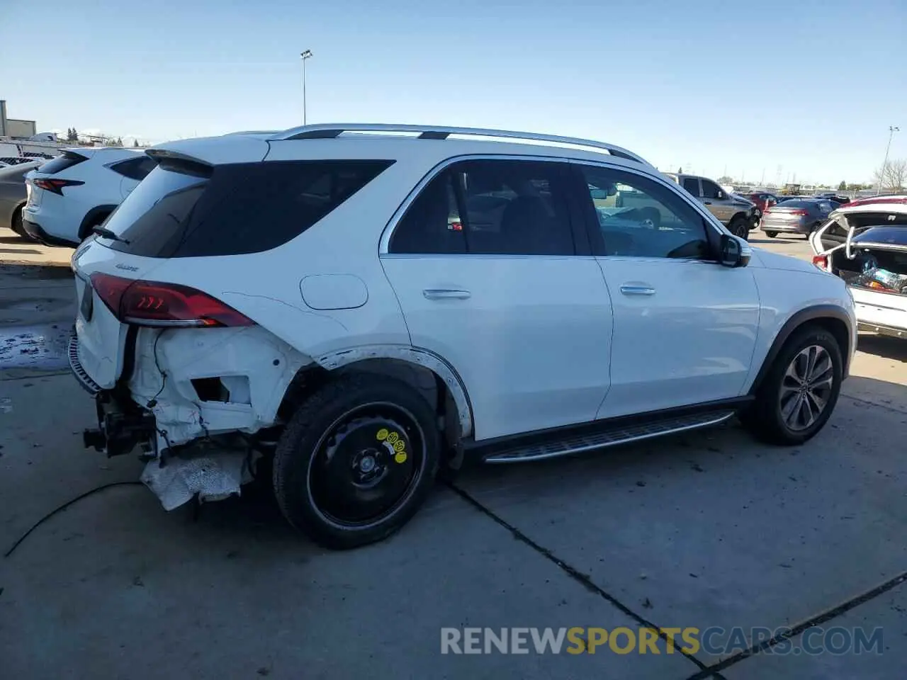 3 fotografías del automóvil dañado 4JGFB4KB4LA249468 MERCEDES-BENZ GLE-CLASS 2020