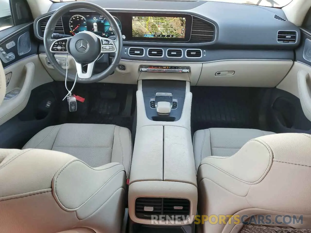 8 fotografías del automóvil dañado 4JGFB4KB4LA249468 MERCEDES-BENZ GLE-CLASS 2020