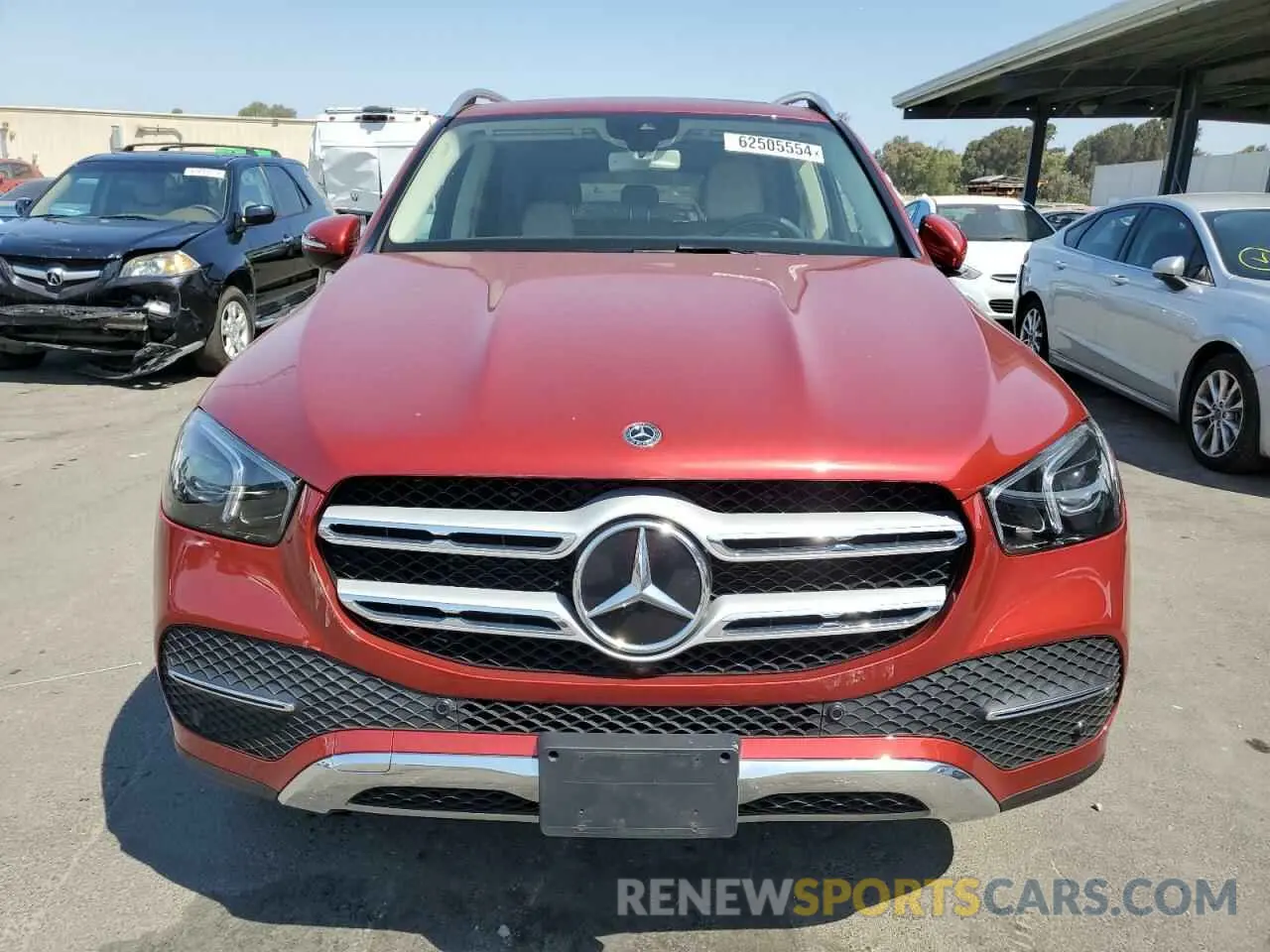 5 fotografías del automóvil dañado 4JGFB4KB5LA032852 MERCEDES-BENZ GLE-CLASS 2020