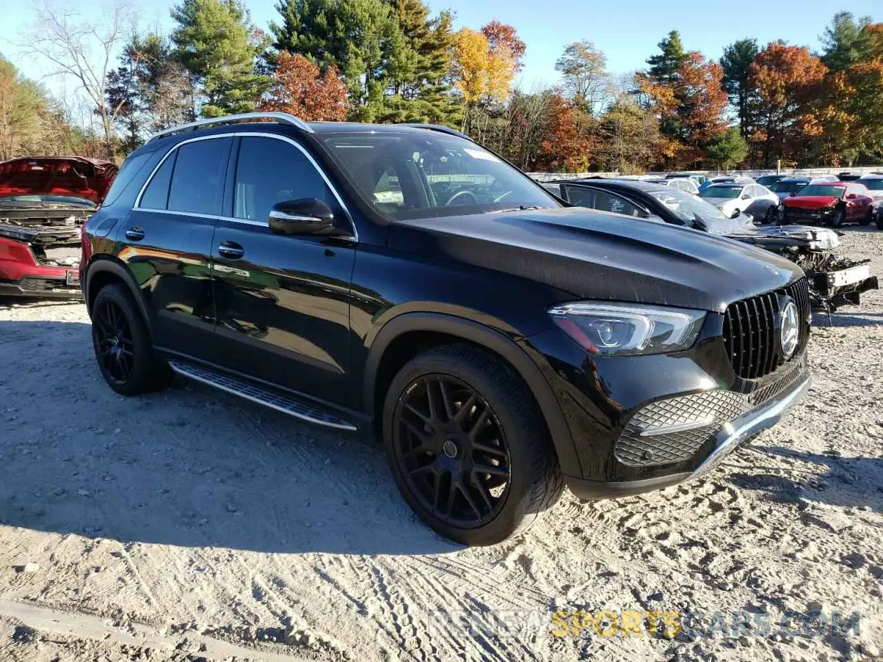4 fotografías del automóvil dañado 4JGFB4KB5LA092596 MERCEDES-BENZ GLE-CLASS 2020