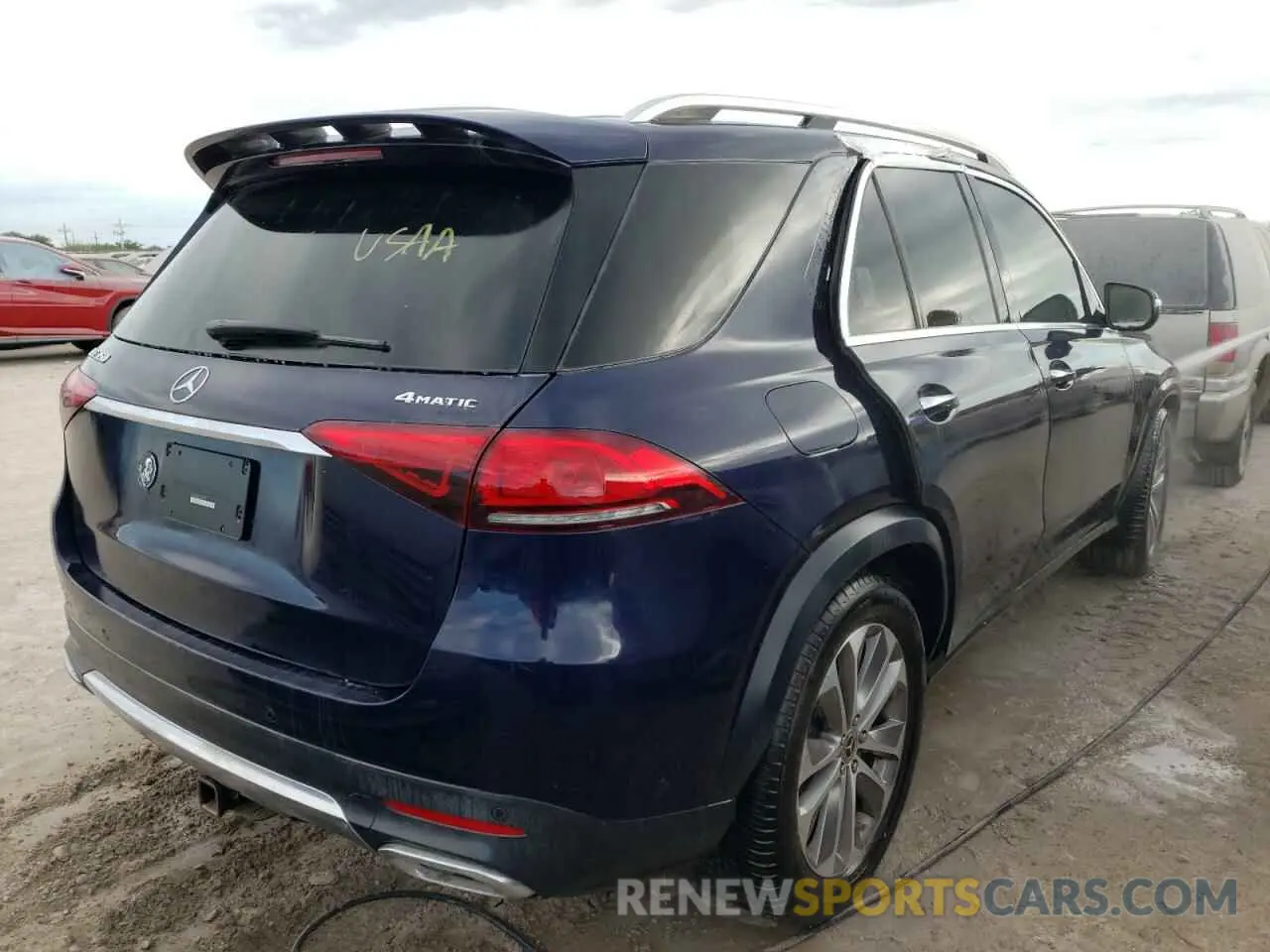 4 fotografías del automóvil dañado 4JGFB4KB5LA095952 MERCEDES-BENZ GLE-CLASS 2020