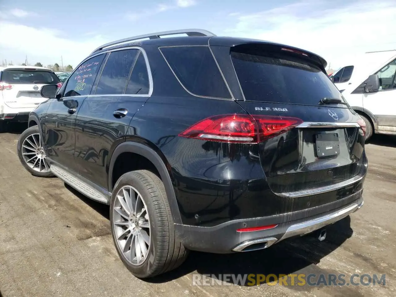 3 fotografías del automóvil dañado 4JGFB4KB8LA063660 MERCEDES-BENZ GLE-CLASS 2020